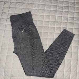 Dark Gray Full Length Form Fitting Leggings